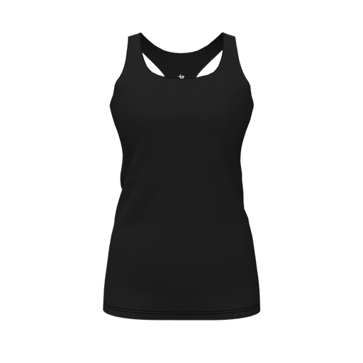 [DFW-RCBK-PER-BLK-FYS] Decker Racerback Tank Top (Female Youth S, Black, None)