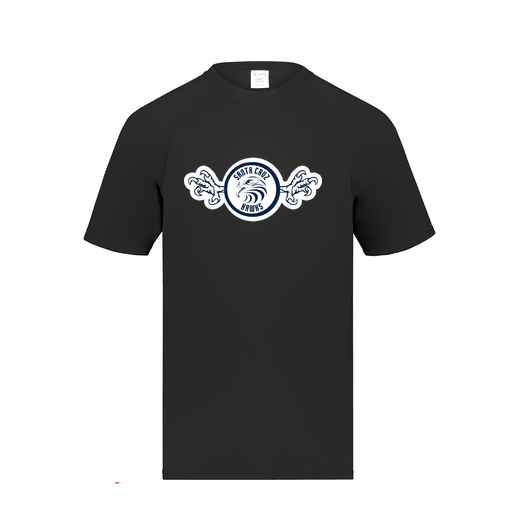 [2790.080.S-LOGO3] Men's Smooth Sport T-Shirt (Adult S, Black, Logo 3)