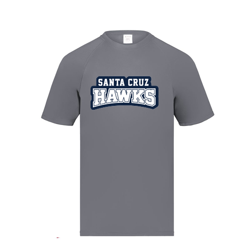 [2790.059.S-LOGO1] Men's Smooth Sport T-Shirt (Adult S, Gray, Logo 1)