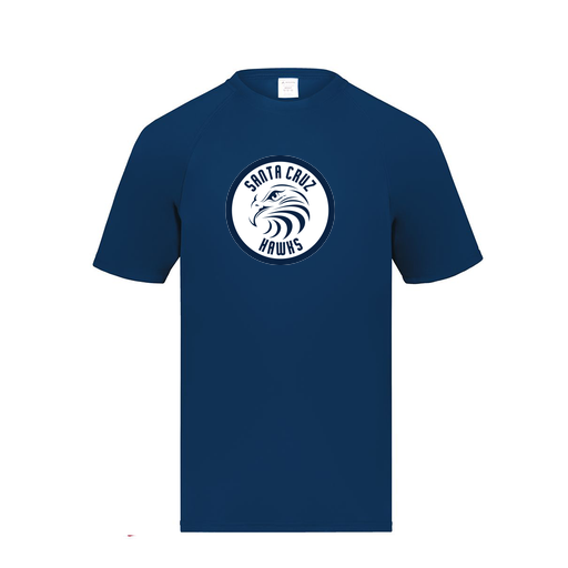 [2790.065.S-LOGO2] Men's Smooth Sport T-Shirt (Adult S, Navy, Logo 2)