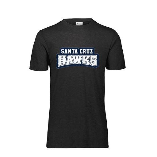 [FTSCUBBK-AS-LOGO1] Decker Men's Tri-Blend T-Shirt - Short Sleeve (Adult S, Black, Logo 1)