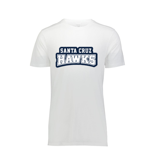 [FTSCUBWH-AS-LOGO1] Decker Men's Tri-Blend T-Shirt - Short Sleeve (Adult S, White, Logo 1)