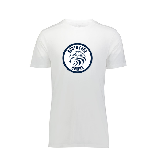 [FTSCUBWH-YS-LOGO2] Decker Youth Tri-Blend T-Shirt - Short Sleeve (Youth S, White, Logo 2)