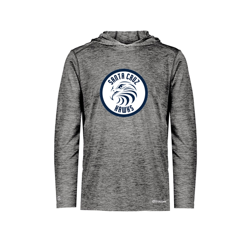 [FOLHCGBK-AS-LOGO2] Decker Men's Charge Hoodie (Adult S, Black, Logo 2)