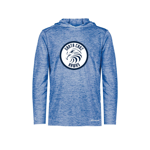 [FOLHCGRY-AS-LOGO2] Decker Men's Charge Hoodie (Adult S, Royal, Logo 2)