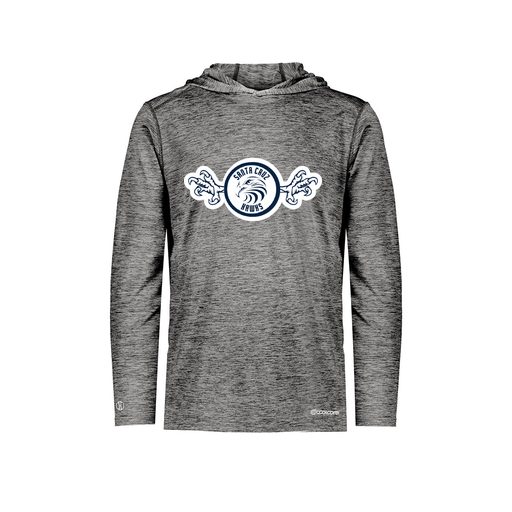 [FOLHCGBK-YS-LOGO3] Decker Youth Charge Hoodie (Youth S, Black, Logo 3)