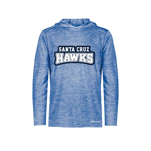 [FOLHCGRY-YS-LOGO1] Decker Youth Charge Hoodie (Youth S, Royal, Logo 1)