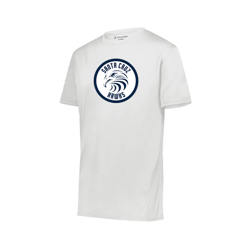 [222818.005.S-LOGO2] Men's Movement Dri Fit Shirt (Adult S, White, Logo 2)
