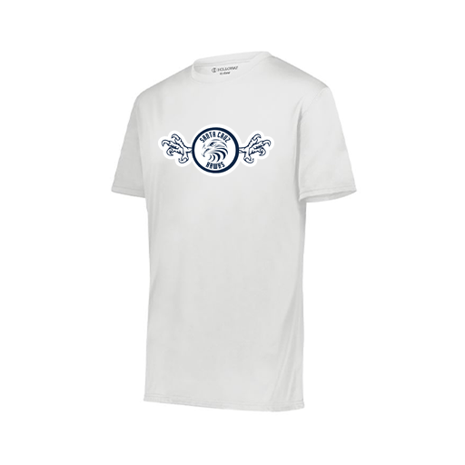 [222818.005.S-LOGO3] Men's Movement Dri Fit Shirt (Adult S, White, Logo 3)