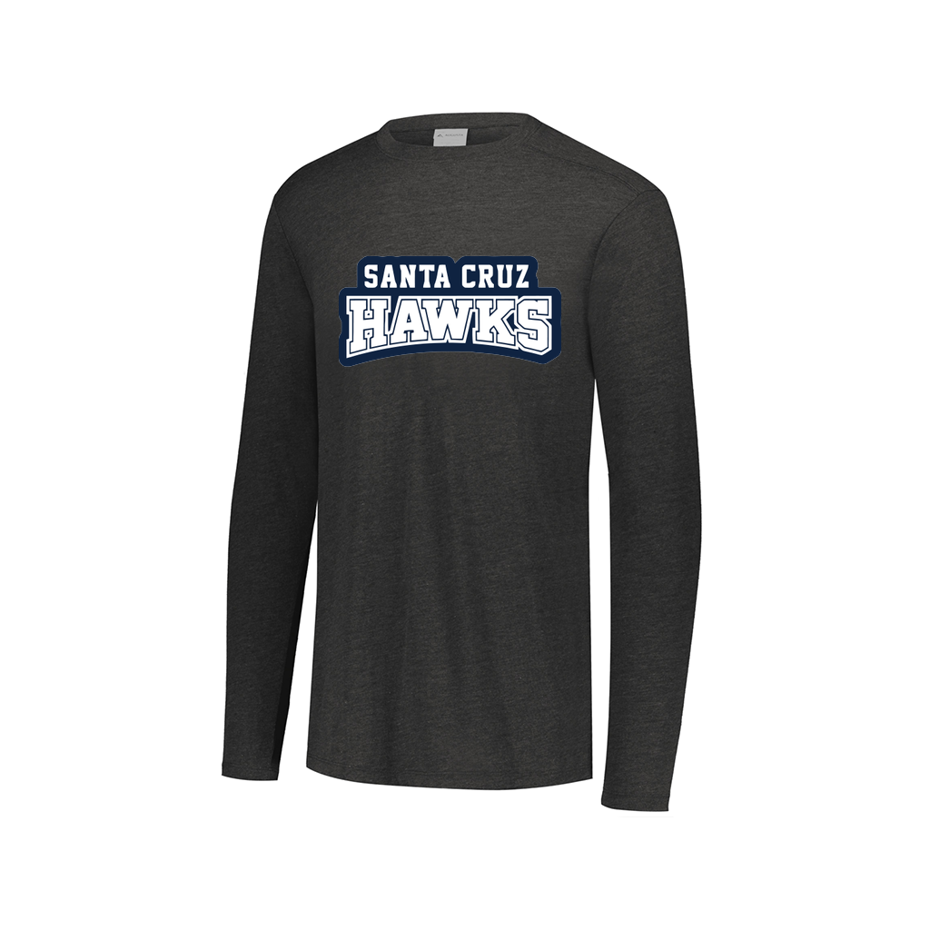 Decker Men's Tri-Blend T-Shirt - Long Sleeve