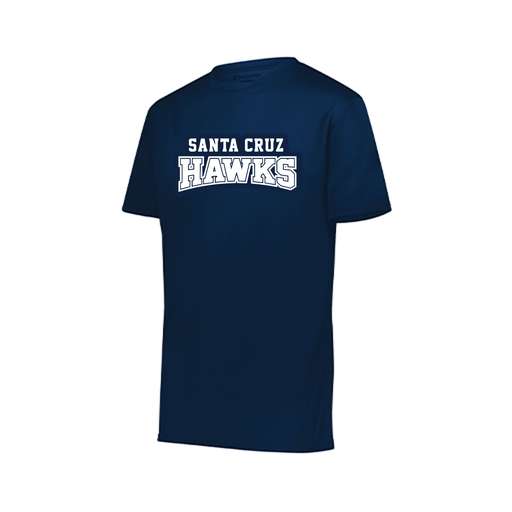 [222819.065.XXS-LOGO1] Youth Movement Dri Fit Shirt (Youth XXS, Navy, Logo 1)