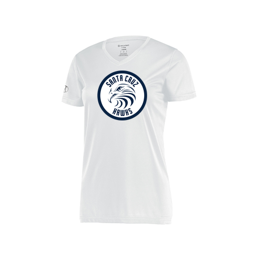 [222820.005.S-LOGO2] Ladies Movement Dri Fit Shirt (Female Adult S, White, Logo 2)
